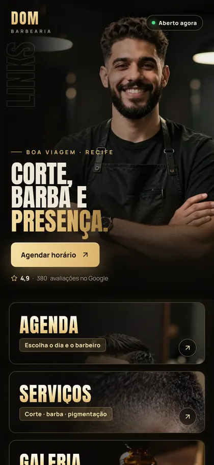 Estilo B01 Ouro Noturno — versão Bio X