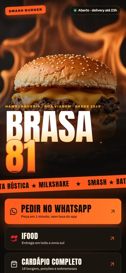Estilo B05 Brasa Cheia — versão Bio X