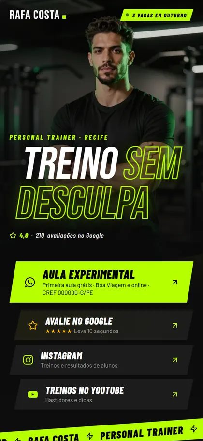 Estilo B08 Neon Treino — versão Bio