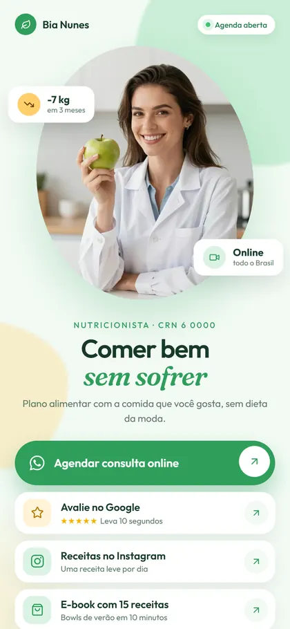 Estilo B09 Fresh Verde — versão Bio X