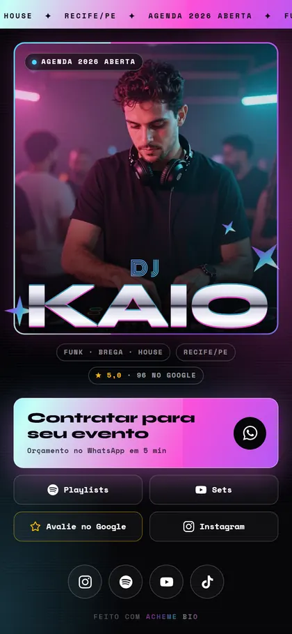 Estilo B11 Cromo Rave — versão Bio