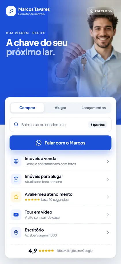 Estilo B12 Chave Azul — versão Bio