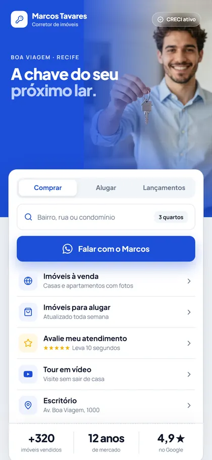 Estilo B12 Chave Azul — versão Bio X