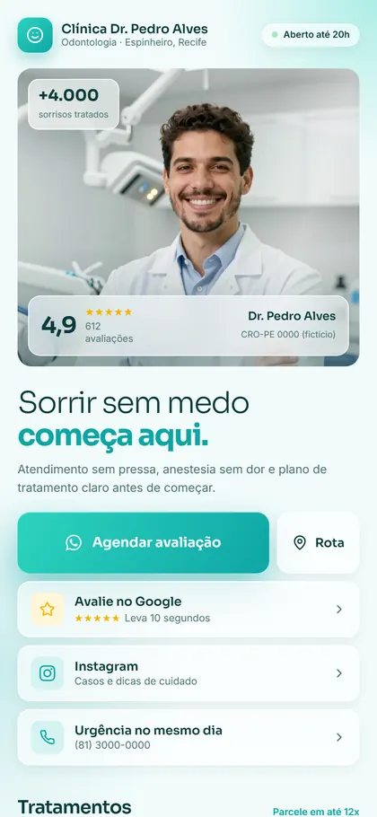 Estilo B13 Sorriso Aqua — versão Bio X