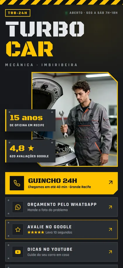 Estilo B24 Garagem Industrial — versão Bio