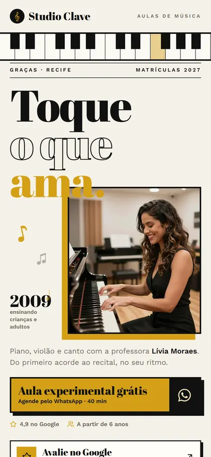 Estilo B25 Teclas — versão Bio