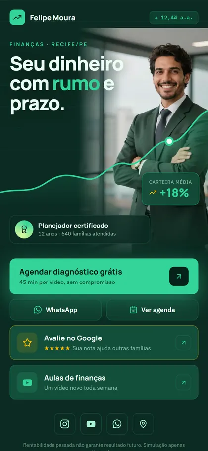 Estilo B27 Gráfico Verde — versão Bio