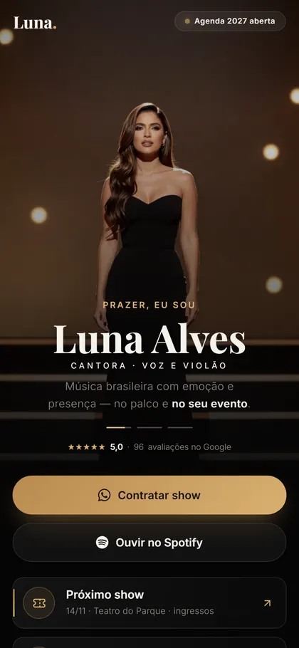 Estilo B32 Palco — versão Bio