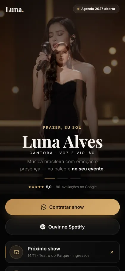 Estilo B32 Palco — versão Bio X