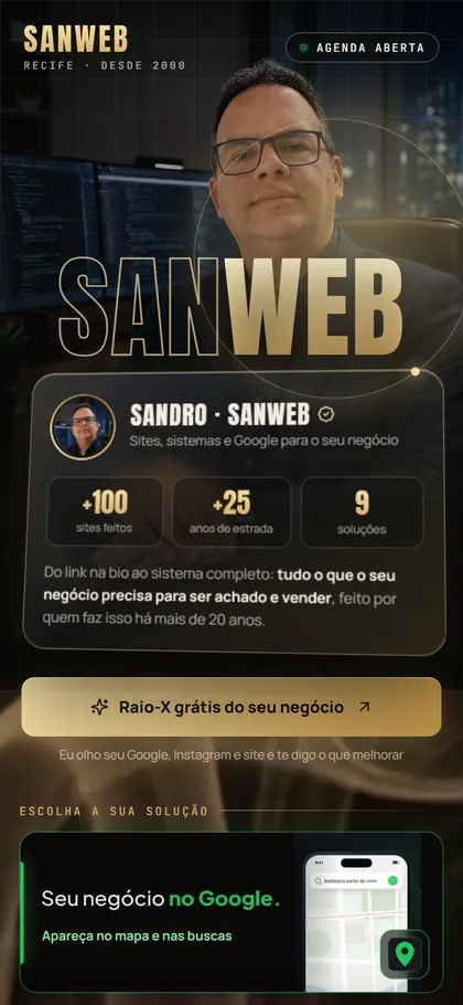 Estilo B41 Ouro Vidro — versão Bio X